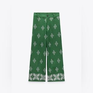 Zara Green Trousers